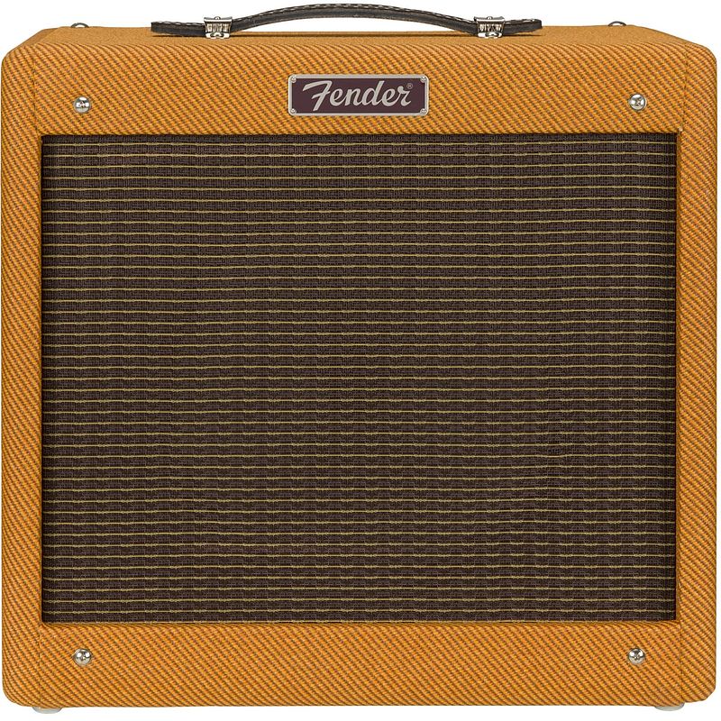 Foto van Fender hot rod pro junior iv lacquered tweed 15 watt 1x10