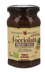 Foto van Nocciolata cacao- en hazelnootpasta melkvrij