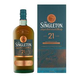 Foto van The singleton of dufftown 21 years 70cl whisky + giftbox