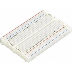 Foto van Tru components 0165-40-4-28010 breadboard busstrip uitklapbaar totaal aantal polen 400 (l x b x h) 86.5 x 64.5 x 8.5 mm 1 stuk(s)