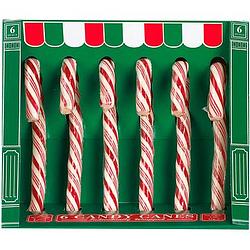 Foto van Candy canes rood/wit 6 stuks bij jumbo