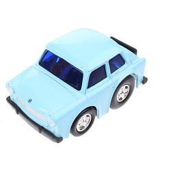 Foto van Goki metalen mini-racer trabant 601 blauw 5 cm