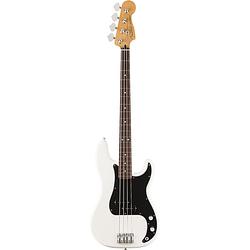 Foto van Fender player ii precision bass rw polar white elektrische basgitaar