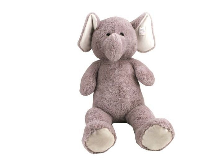 Foto van Pluchiez pluche olifant knuffel 100cm