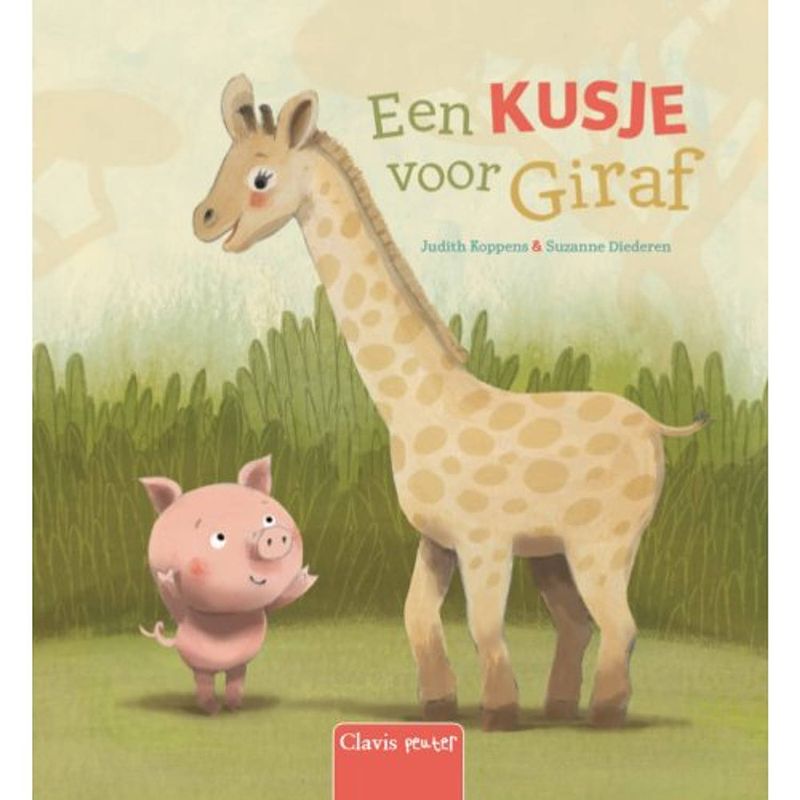 Foto van Een kusje voor giraf