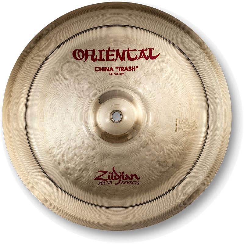 Foto van Zildjian oriental fx trash china 14 inch china bekken