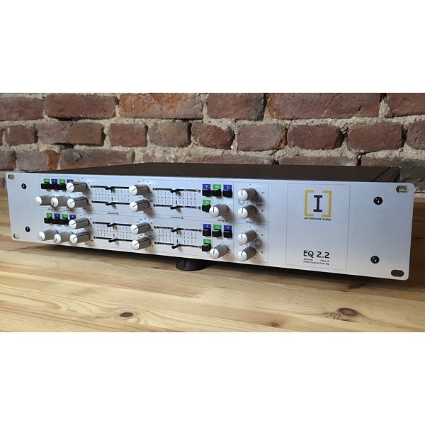 Foto van Interphase audio eq 2.2 tweekanaals equalizer