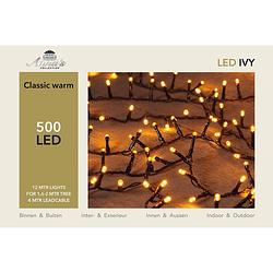 Foto van Led classic buitenverlichting ivy 500l/12m 4m aanloopsnoer zwart ip44