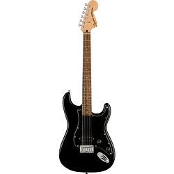 Foto van Squier fsr affinity series stratocaster h ht black elektrische gitaar