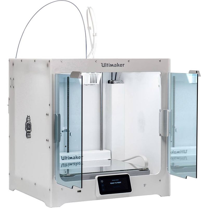 Foto van Ultimaker s5 3d-printer dual nozzle-systeem (dual extruder)