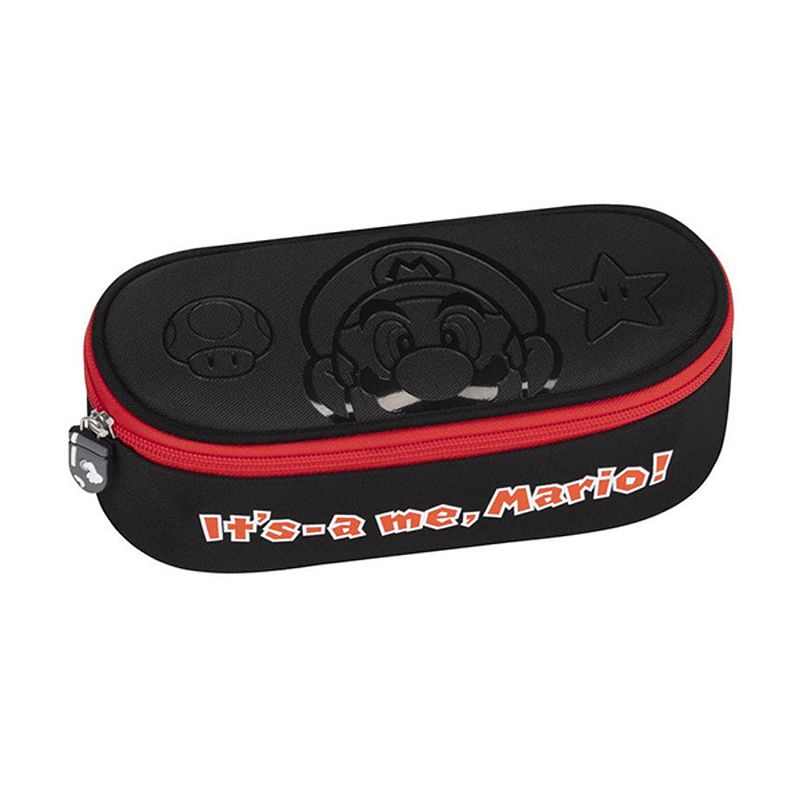 Foto van Super mario etui outline - 22 x 9.5 x 7 cm - polyester