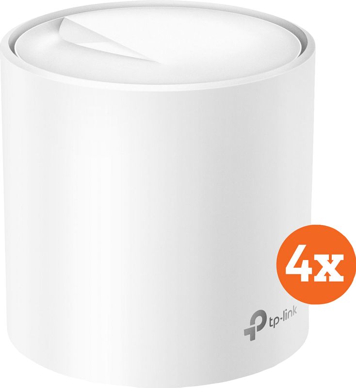 Foto van Tp-link deco x20 mesh wifi 6 (4-pack) - 2020