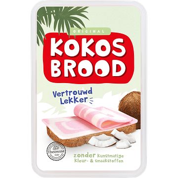 Foto van Theunisse original kokosbrood 275g bij jumbo