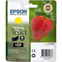Foto van Epson 29 geel cartridge