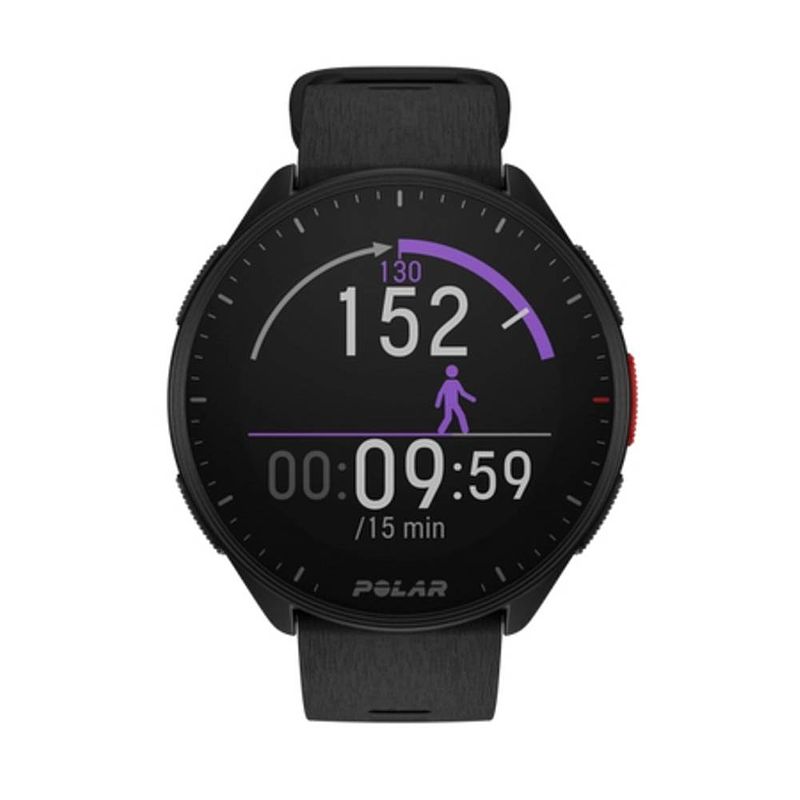 Foto van Polar pacer gps-loophorloge 45 mm s/l zwart