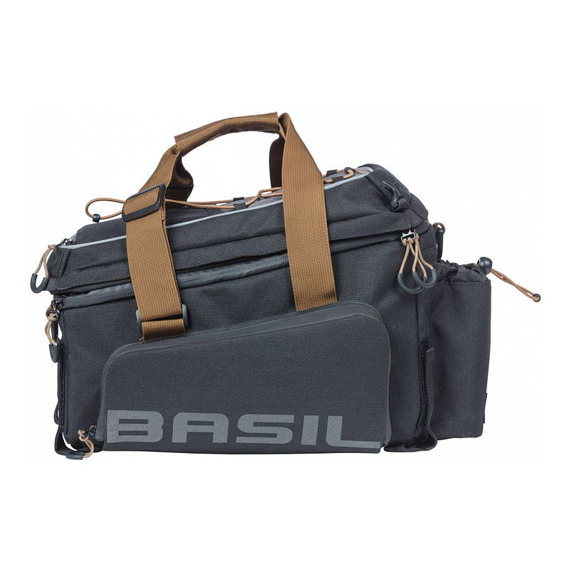 Foto van Basil miles bagagedragertas xl pro, 9-36l, black slate