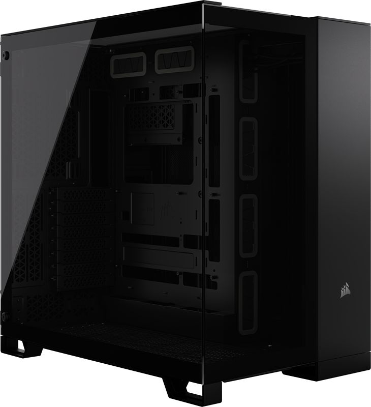 Foto van Corsair 6500x tempered glass mid-tower zwart