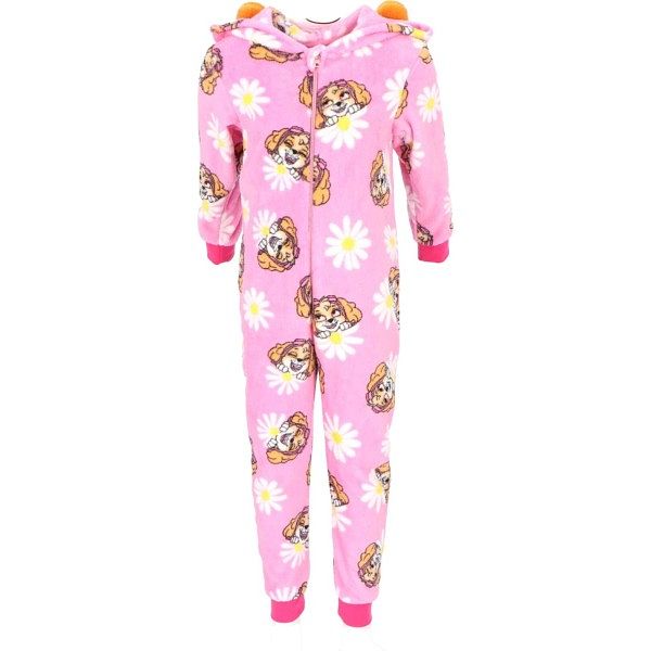 Foto van Onesie paw patrol roze maat 112-128