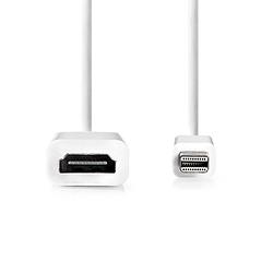 Foto van Nedis mini displayport-kabel - ccgb37650wt02