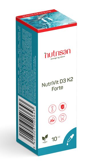 Foto van Nutrisan nutrivit d3 k2 forte druppels