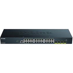 Foto van D-link dgs-1250-28x/e netwerk switch rj45/sfp+ 24 + 4 poorten 128 gbit/s