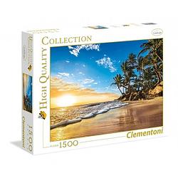 Foto van Clementoni puzzel tropical sunrise 1500 stukjes