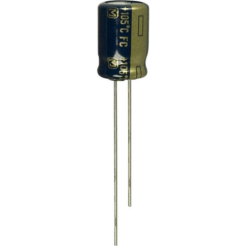 Foto van Panasonic eeu-fc1c331 elektrolytische condensator radiaal bedraad 3.5 mm 330 µf 16 v 20 % (ø) 8 mm 1 stuk(s)