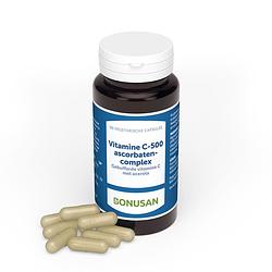 Foto van Bonusan vitamine c-500 ascorbatencomplex capsules