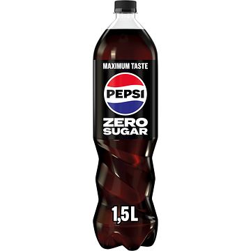 Foto van Pepsi zero sugar 1, 5l aanbieding bij jumbo | 2 voor 3.00