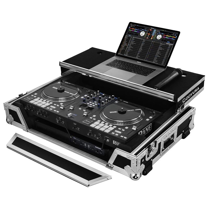 Foto van Odyssey fzgsraneonew1 flightcase met 1u rack voor rane one