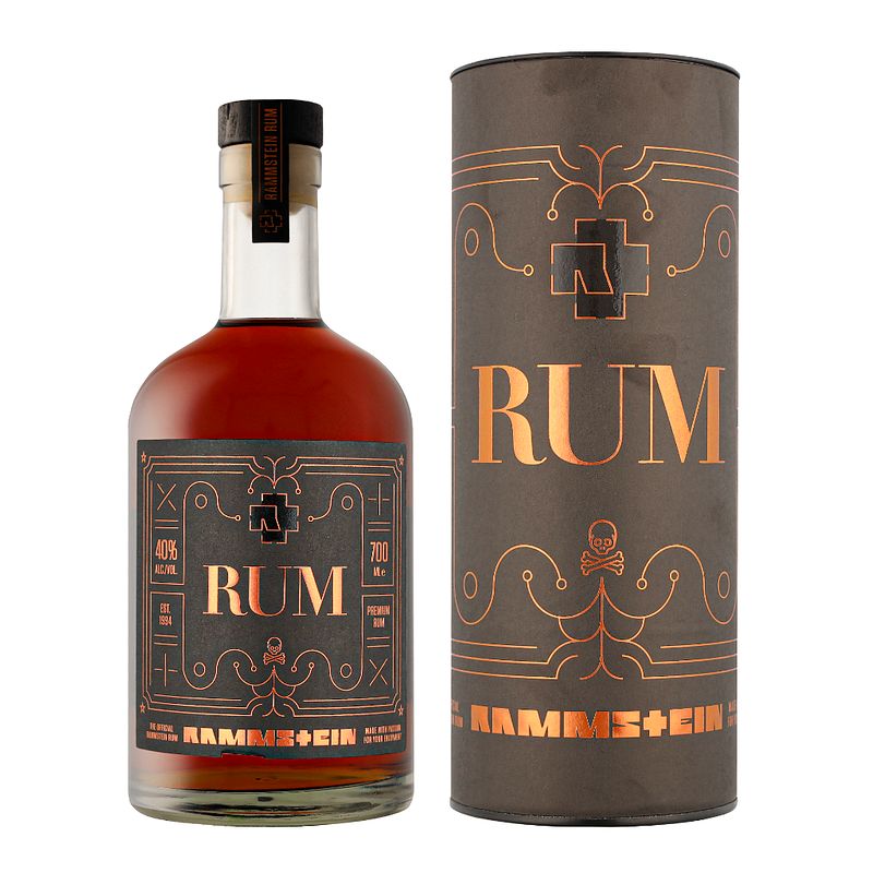 Foto van Rammstein rum 70cl + giftbox