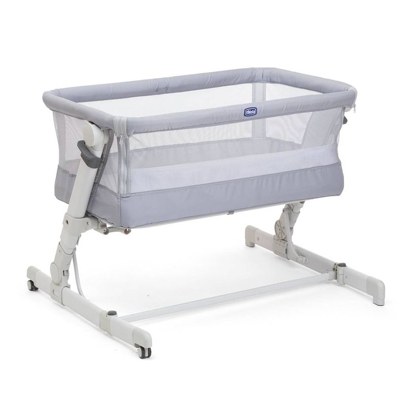 Foto van Chicco co sleeper next2me pop-up grey mist