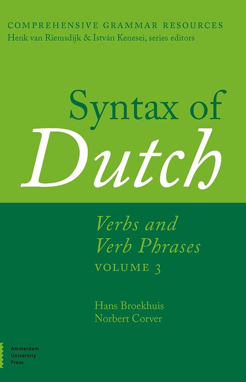 Foto van Syntax of dutch - hans broekhuis, norbert corver - ebook (9789048524846)