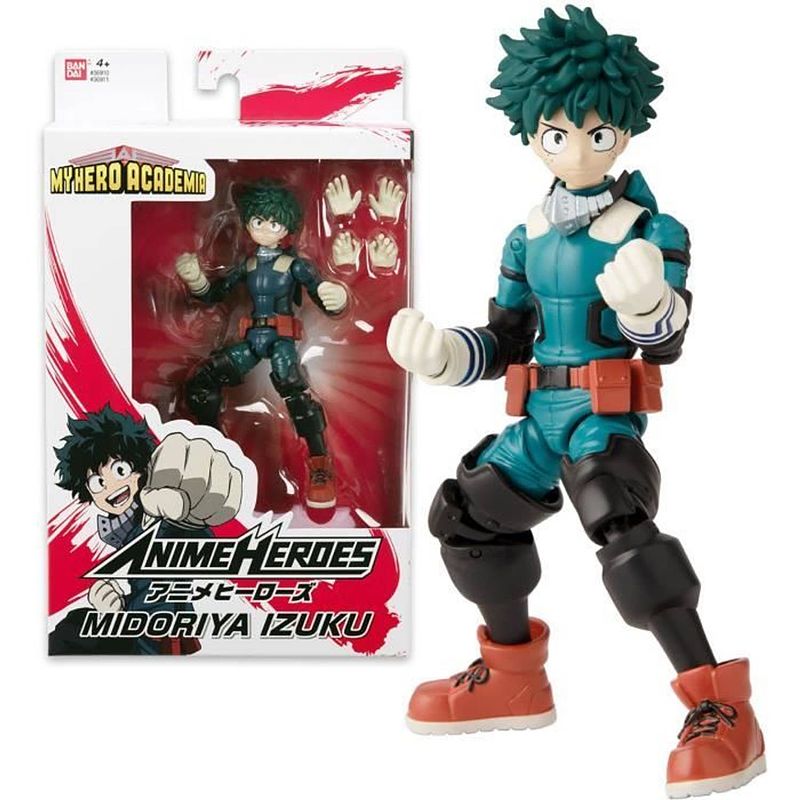 Foto van Anime heroes - my hero academia - anime helden figuur 17 cm - midoriya izuku