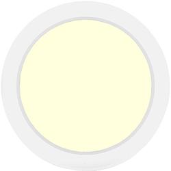 Foto van Led downlight pro - aigi trinko - opbouw rond 18w - warm wit 3000k - mat wit - kunststof