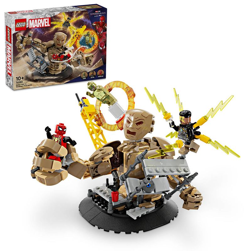 Foto van Lego marvel spider-man vs. sandman: eindstrijd 76280