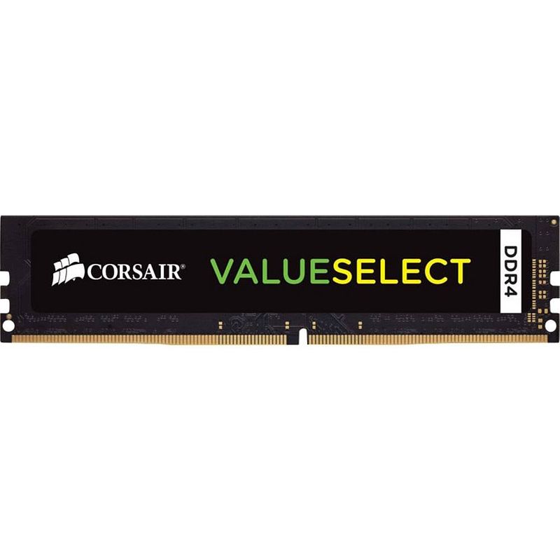 Foto van Corsair value select werkgeheugenmodule voor pc ddr3l 4 gb 1 x 4 gb 1600 mhz 240-pins dimm cl11 cmv4gx3m1c1600c11