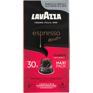 Foto van Lavazza espresso maestro classico maxi pack 30 stuks 171g bij jumbo