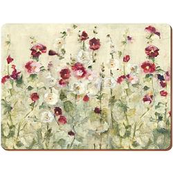 Foto van Creative tops placemats wild field poppies 40 x 29 cm kurk 4 stuks