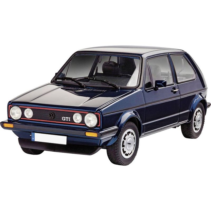 Foto van Revell 07673 vw golf gti builders-choice auto (bouwpakket) 1:24