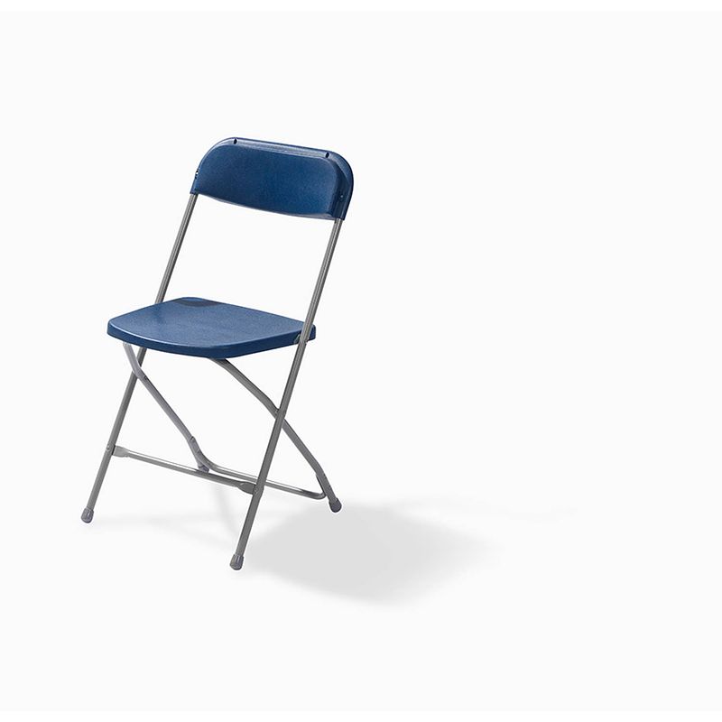 Foto van Foldingchair budget grey/blue