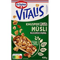 Foto van Dr. oetker vitalis krokante muesli noten 450g bij jumbo