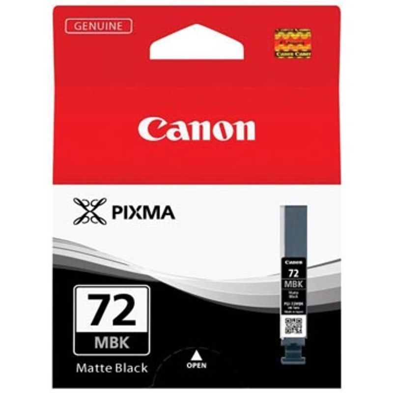 Foto van Canon inktcartridge pgi-72mbk zwart mat, 14 ml - oem: 6402b001