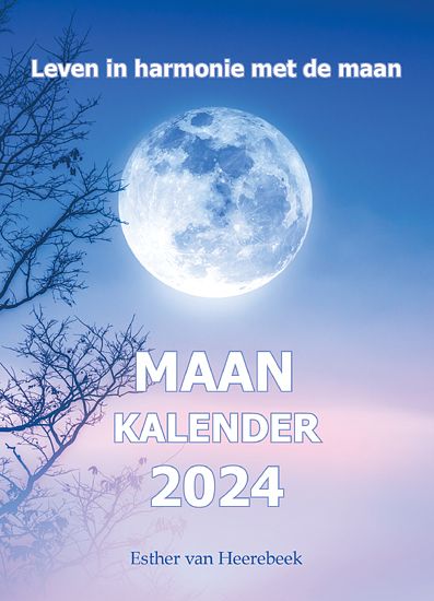 Foto van Maankalender 2024 - esther van heerebeek - paperback (9789463318303)