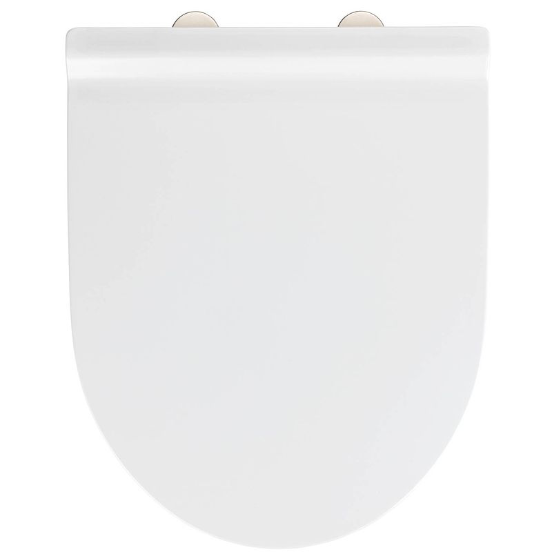 Foto van Wenko toiletbril duravit durastyle 37,5 x 46 cm rvs wit