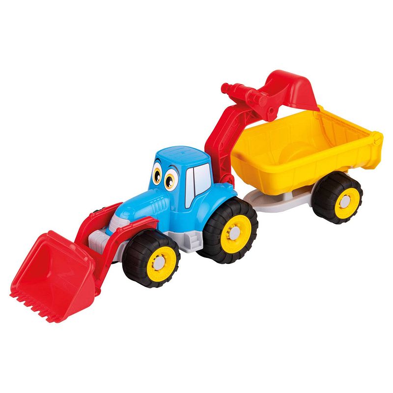 Foto van Androni tractor met wagen