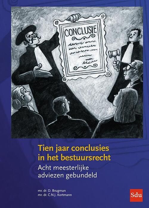 Foto van Tien jaar conclusies in het bestuursrecht - dorien brugman, tijn kortmann - hardcover (9789012408288)