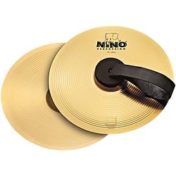 Foto van Nino percussion nino-br20 marsbekkens 20 cm messing (set)