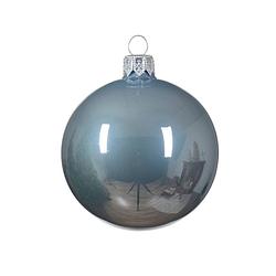 Foto van Decoris - kerstballen glas d6 cm mblw 6st i kerst