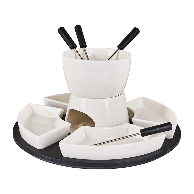 Foto van Fondue set - 11 delig - ø27x14 cm